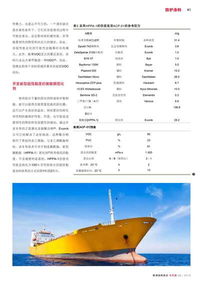 《歐洲涂料雜志中文版》（電子刊）2019第9期